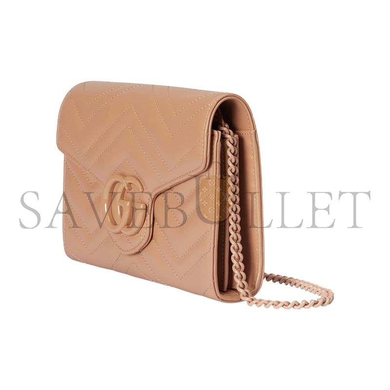 GUCCI GG MARMONT MATELASSÉ MINI BAG 474575 (20*13*6cm)